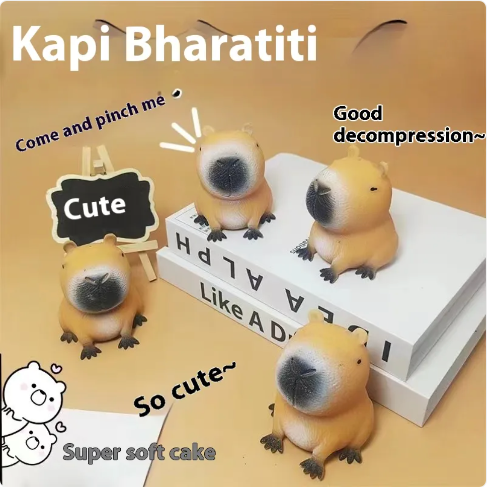 Compressible Musical Animal Toy for Stress Relief