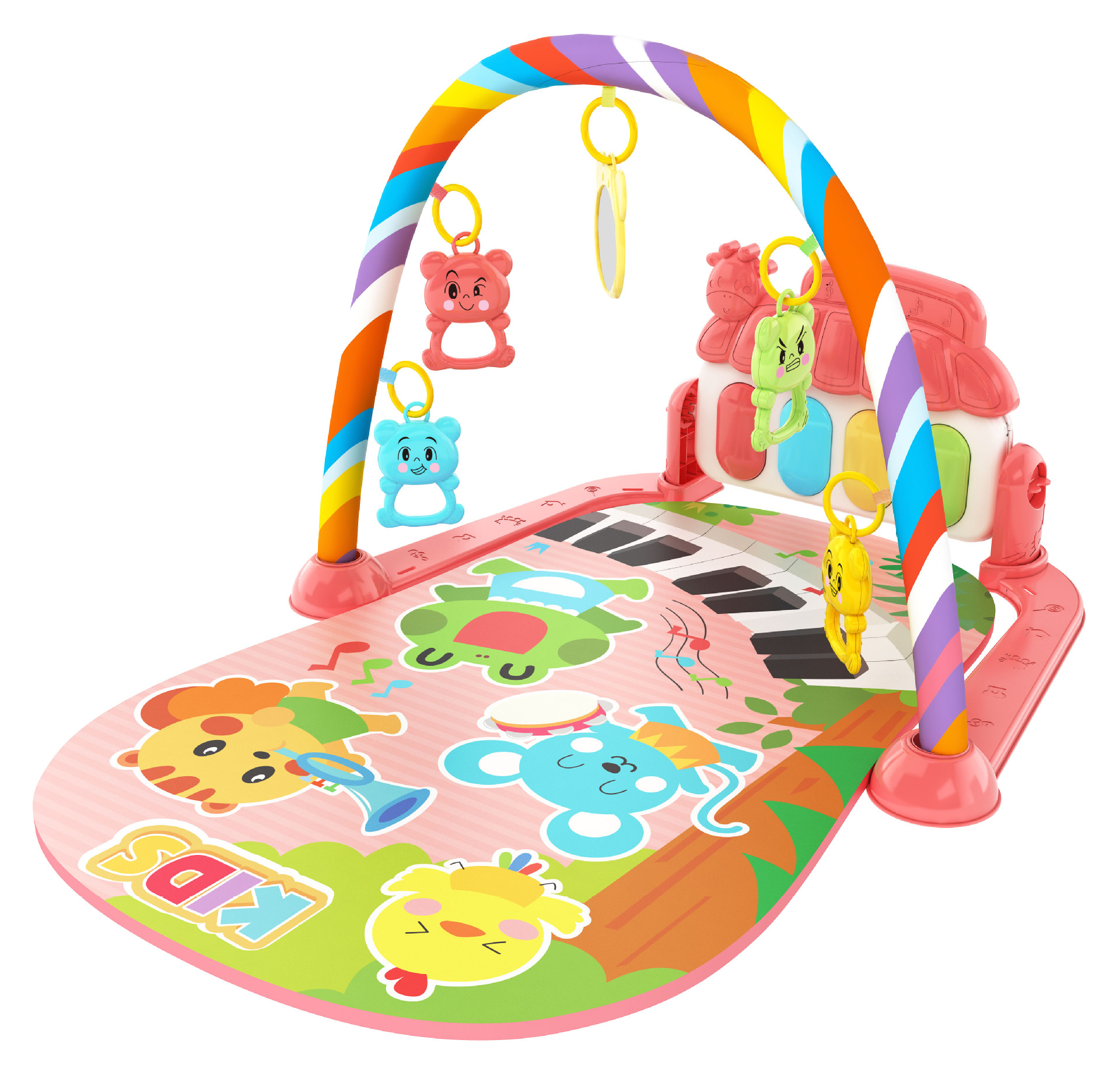 Baby Gymnastic Rack Music Pedal Piano Toys