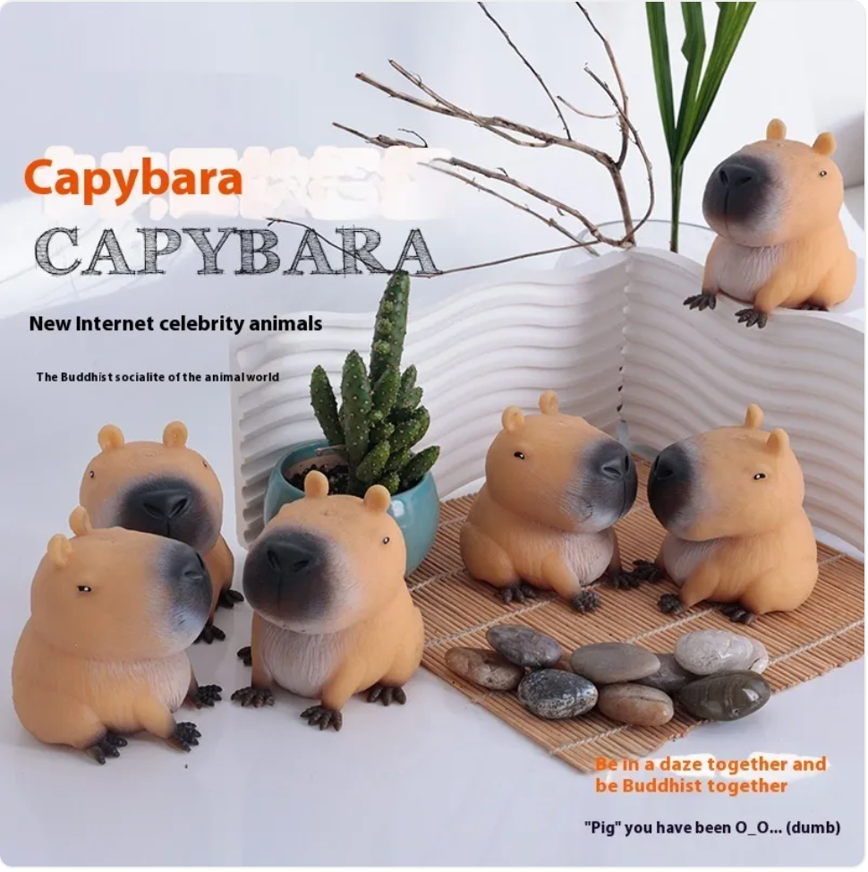 Compressible Musical Animal Toy for Stress Relief