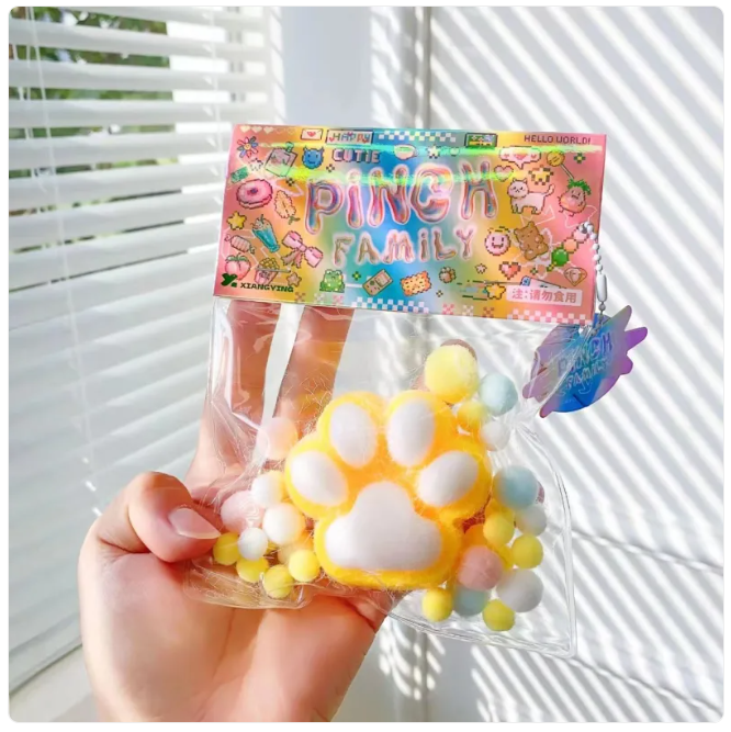 Cat Paw Stress Relief Squeeze Toy