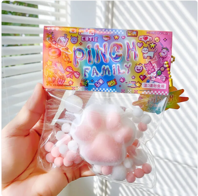 Cat Paw Stress Relief Squeeze Toy